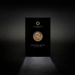 moneda-oro-20-francos-belgas-leopoldo-ii-1871-anverso